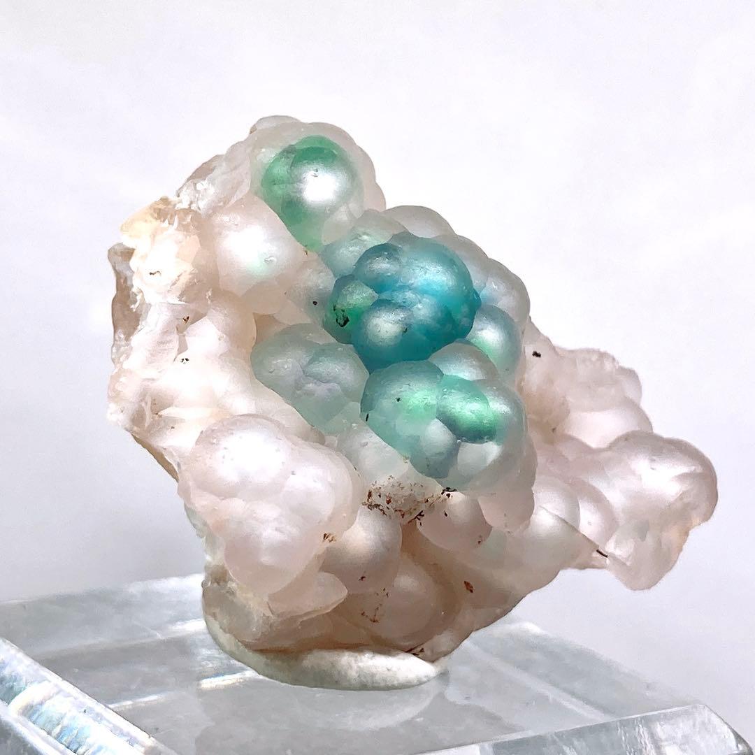 良*庵様 『2022年発見』 クリソコラインカルセドニー　原石　鉱物標本　天然石