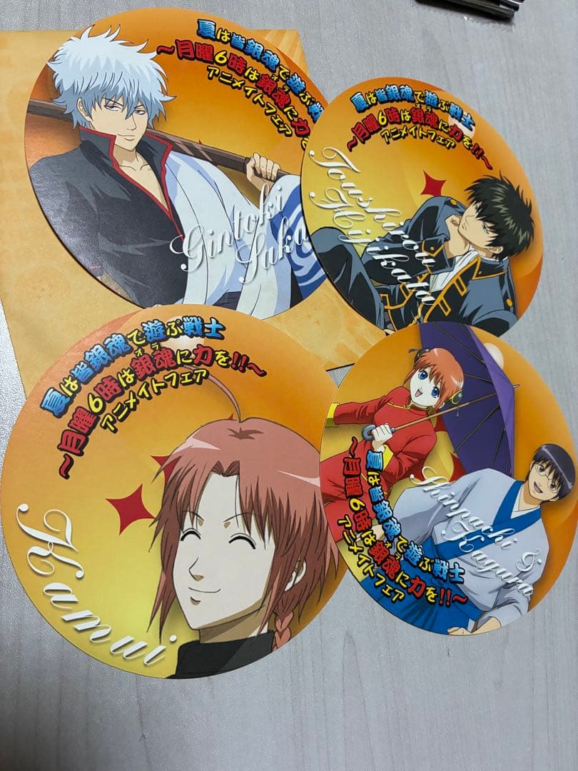 銀魂 クリアカード ウエハース ステッカー カードダス まとめ売り 417枚