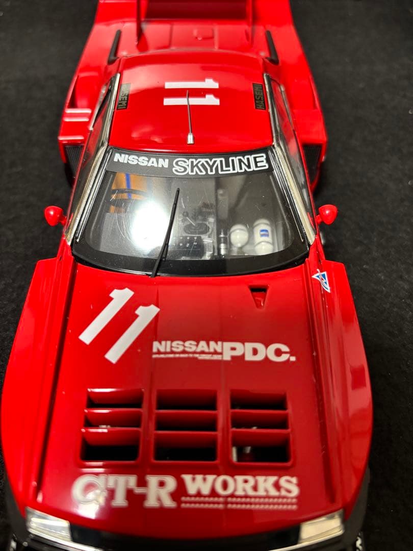 希少箱付きラス1 トミカエブロ　スカイラインRSスーパーシルエット　前期