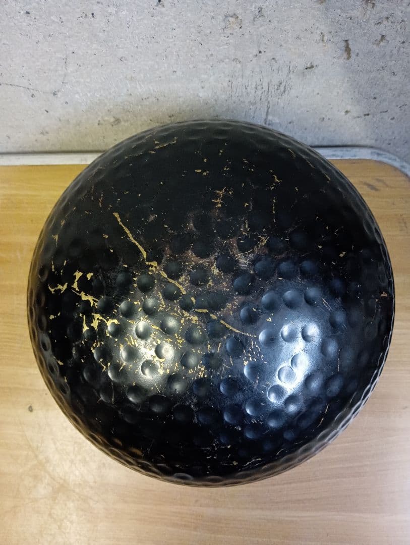 蔵出し 特大おりん ビンテージ 仏具 槌目紋様