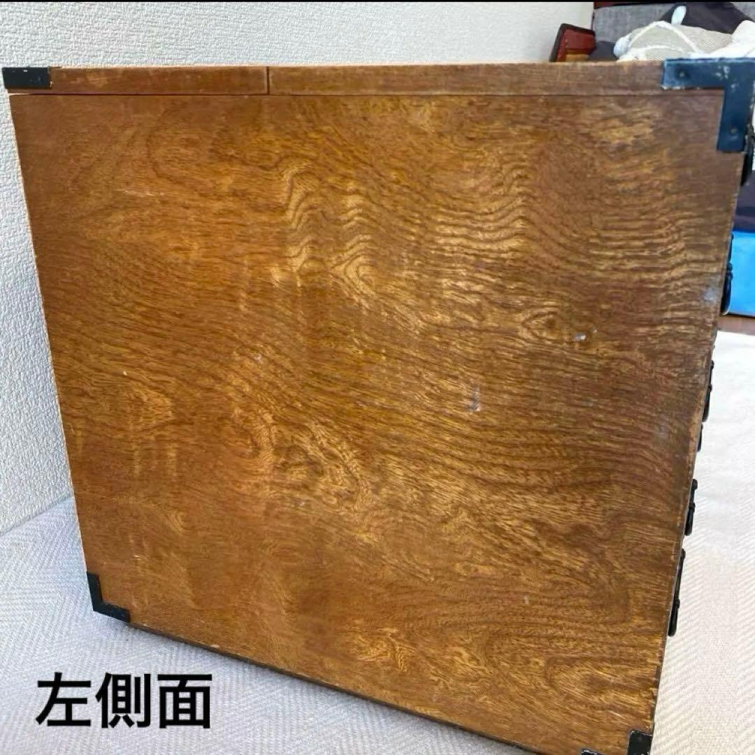 最終】小箪笥 薬箱 裁縫箱 小物棚 17杯 和モダン テレビ台 隠箱 雑貨棚