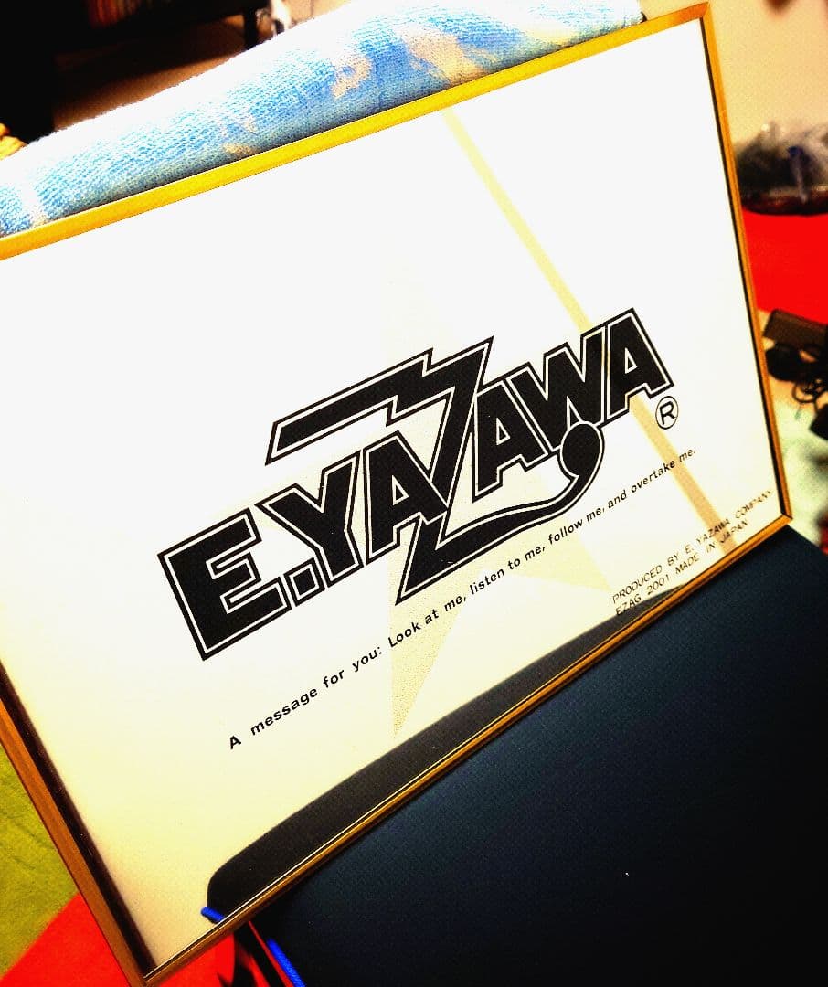 矢沢カンパニー/超美品/初期型パブミラー（☆シルバー）