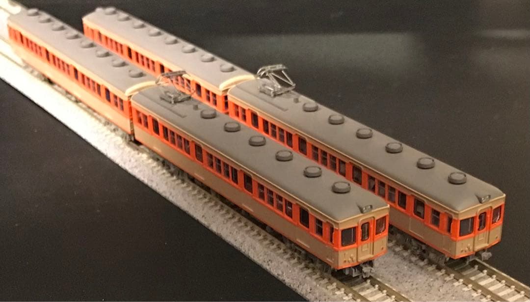 ■ 鉄コレ東武鉄道7300系旧塗装4両編成N化動力付き