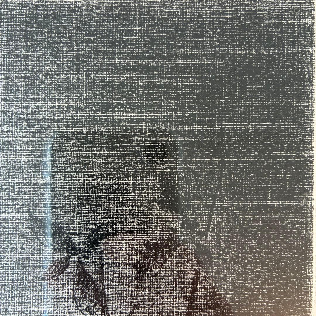 岡 鹿之助「巣」リトグラフ　本人鉛筆サイン入　額付　EA版　25.10.29−1