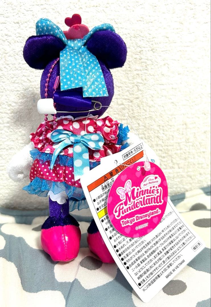 【美品】ディズニー パルパルーザ　ミニー　ぬいぐるみバッチ　ぬいぐるみ　10点