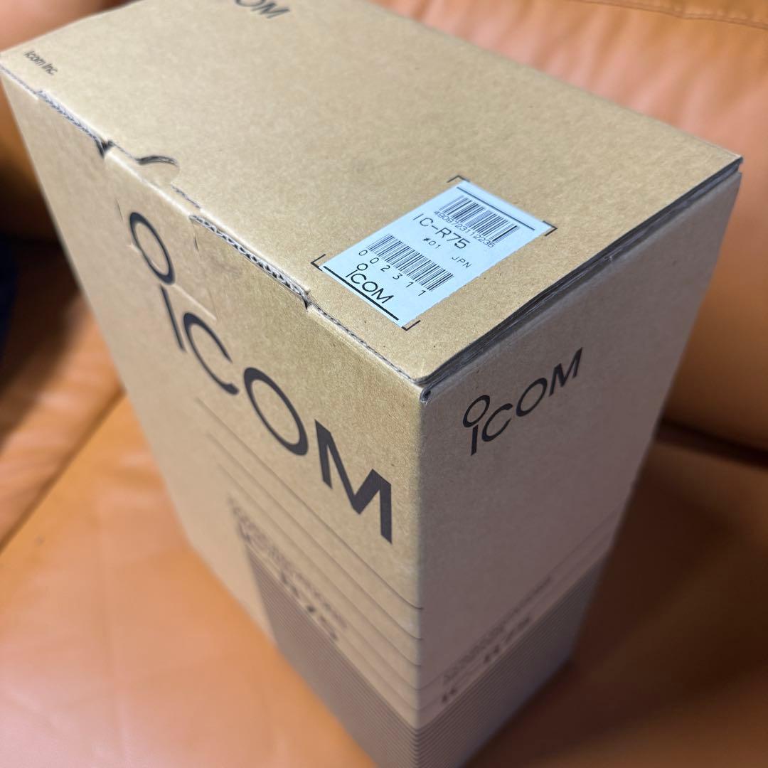 ICOM IC−R75 ／AD-55J 完動・未使用品