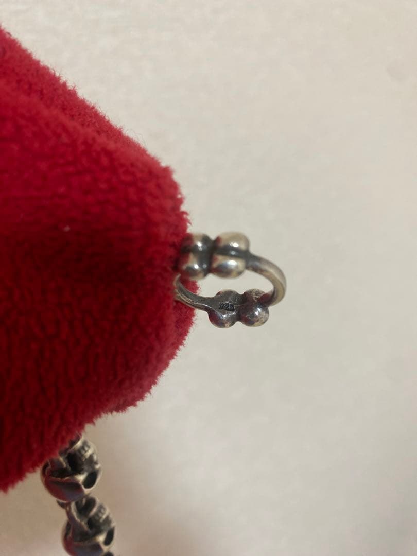 PAD商品　シルバー　スカル　ブレスレット