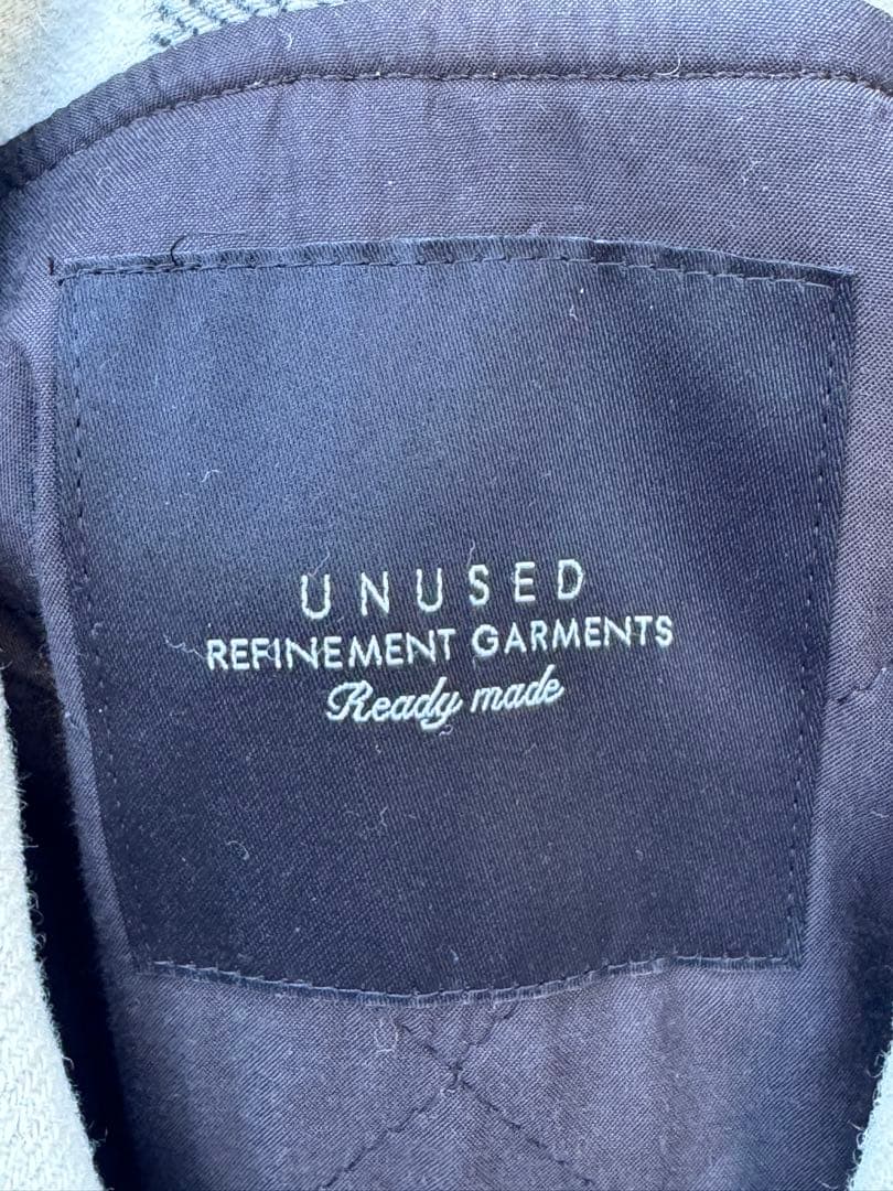 ジャケット・アウター UNUSED block check jacket size 2