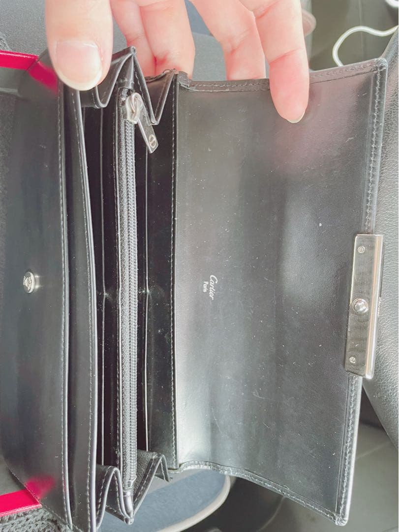 【廃盤】カルティエ長財布
