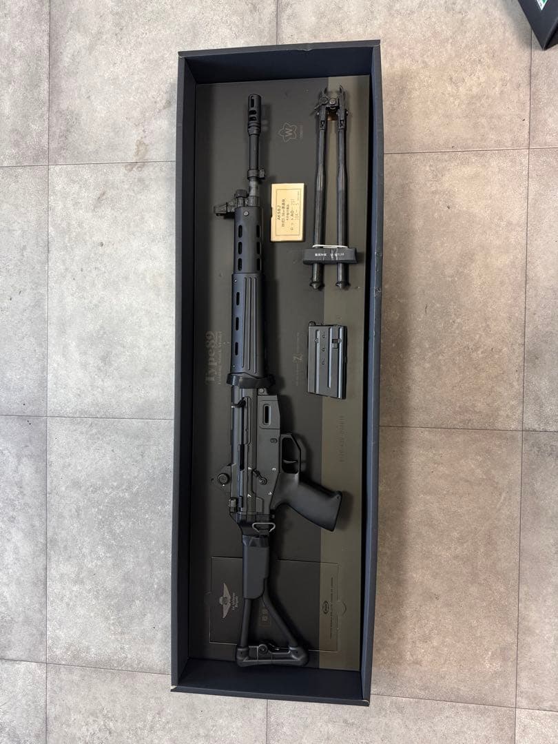 Type89 モデルガン ブラック バイポッド付き