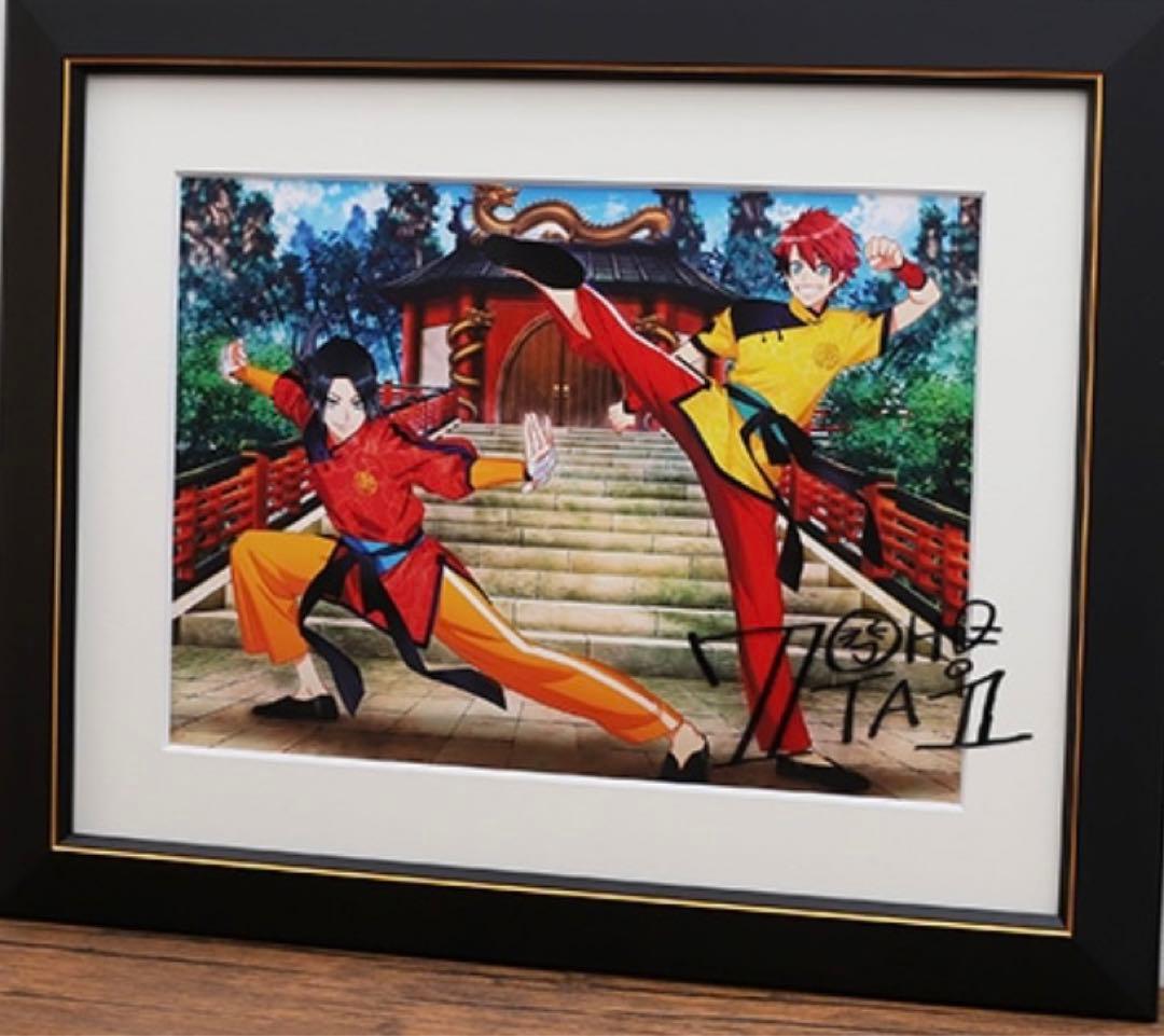 A3!展　東京会場　複製サイン入りキャラファイングラフ　複製原画