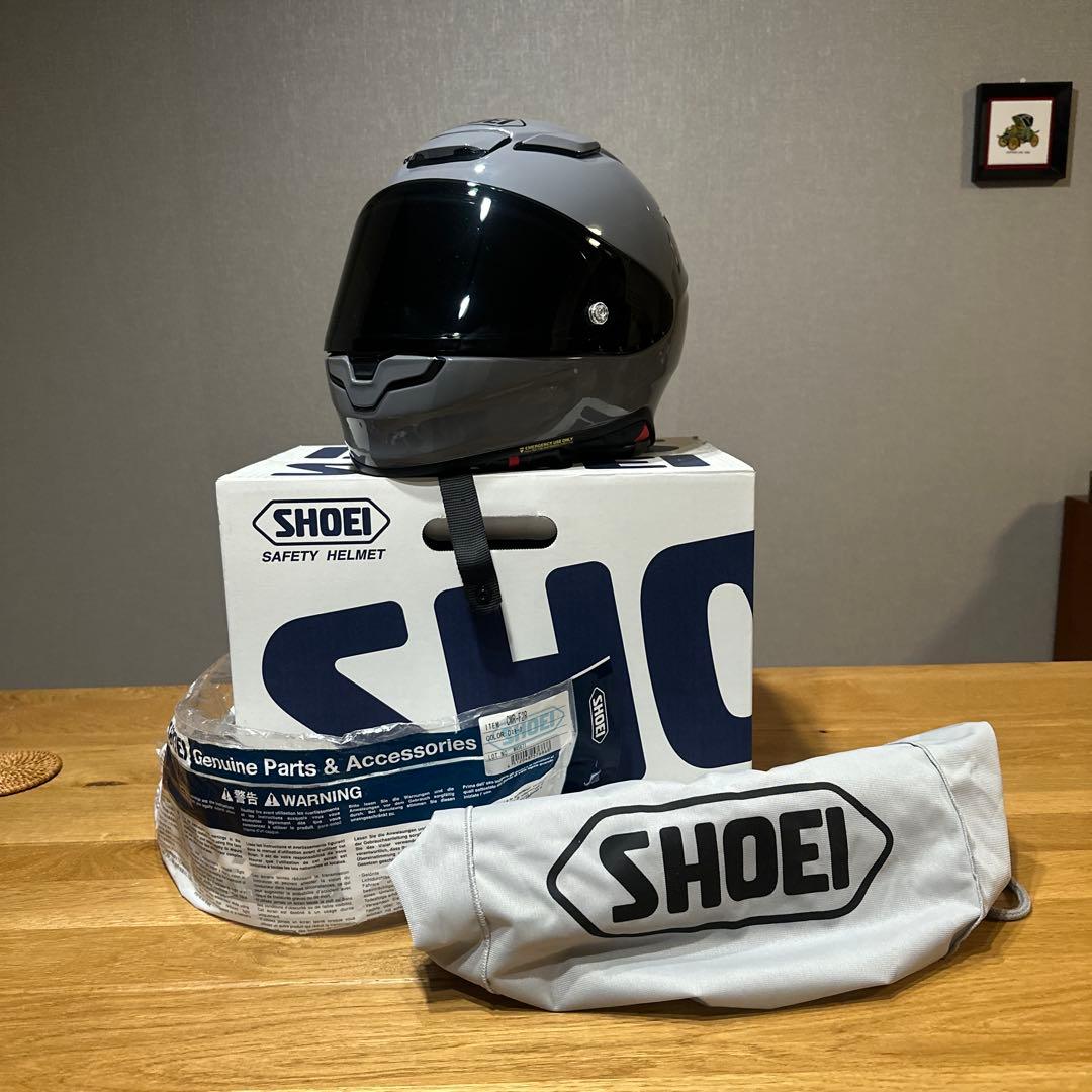 SHOEI z-8 z8 バサルトグレー 純正スモーク+ピンロック防曇シート付き
