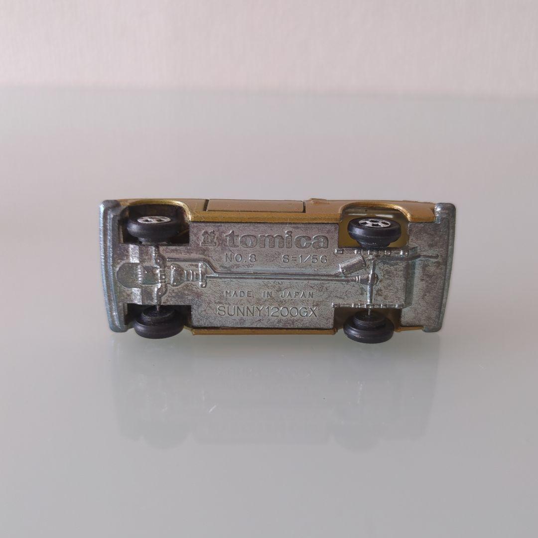 【希少】1A 黒箱 トミカ サニー1200クーペ GX 色指定箱