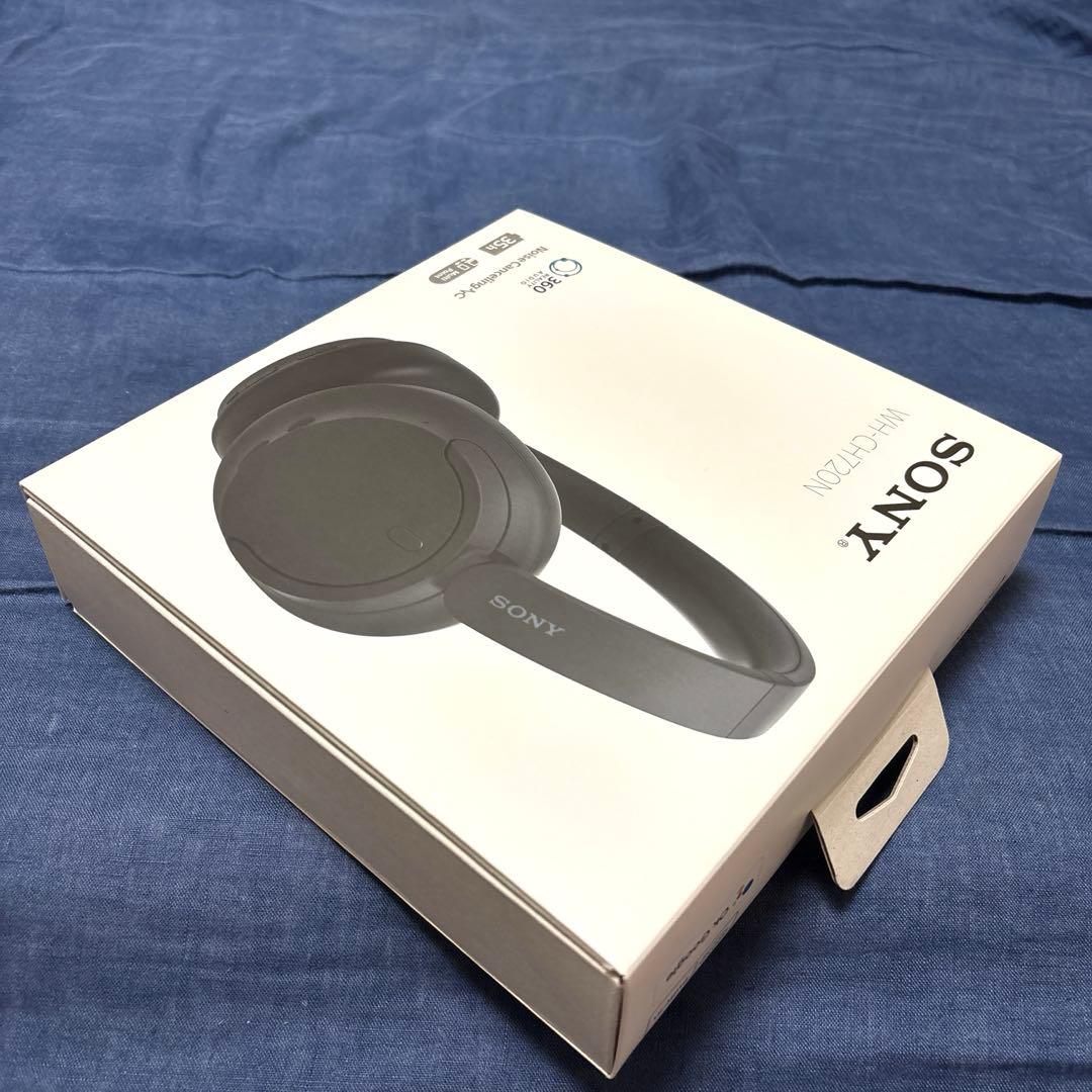 WH-CH720NブラックSONY ヘッドホン
