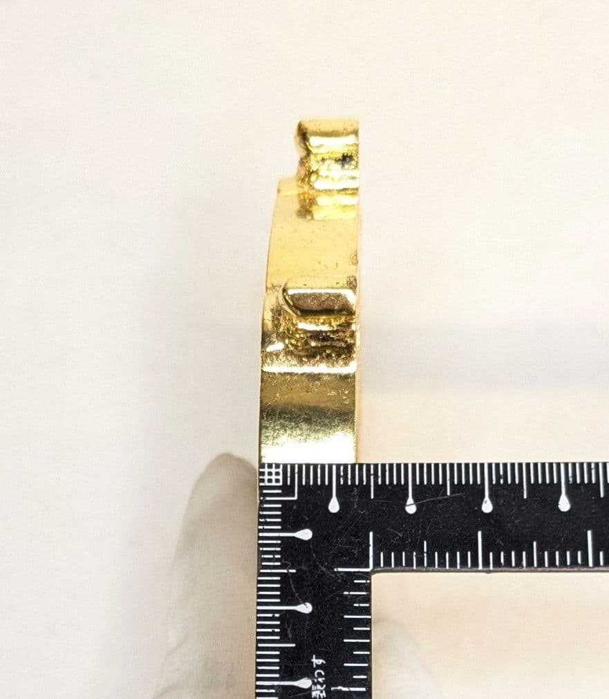 【セール・新品】 輪宝　木製　約12.4cm　4寸　金箔　宗派紋　定紋　法輪