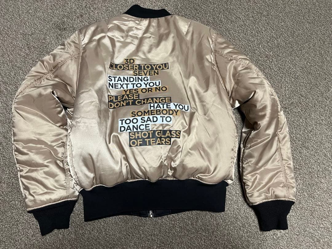 JUNGKOOK GOLDEN♡ボンバージャケット！ Mサイズ