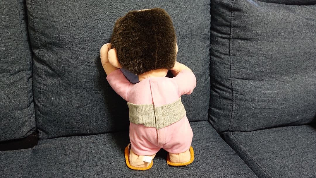 志村けん 変なおじさん ぬいぐるみ まねしてトコトコ