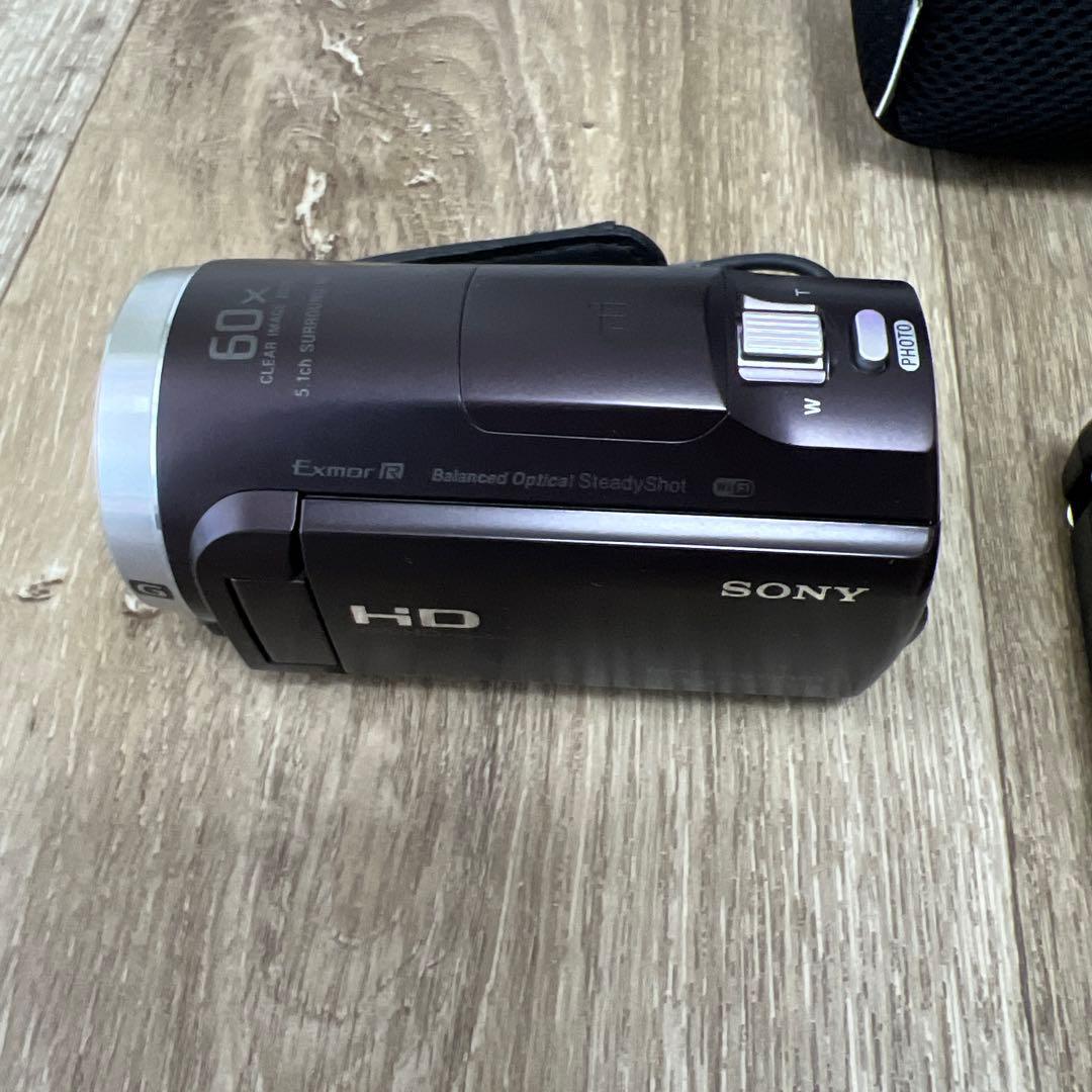 SONY HDR-CX675　収納バック 三脚付き