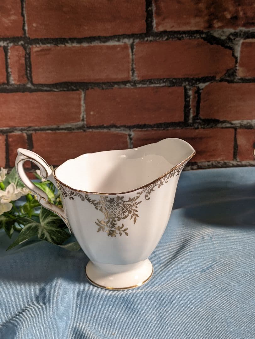 イギリス アンティーク パラゴン クリーマー シュガーボウル セット