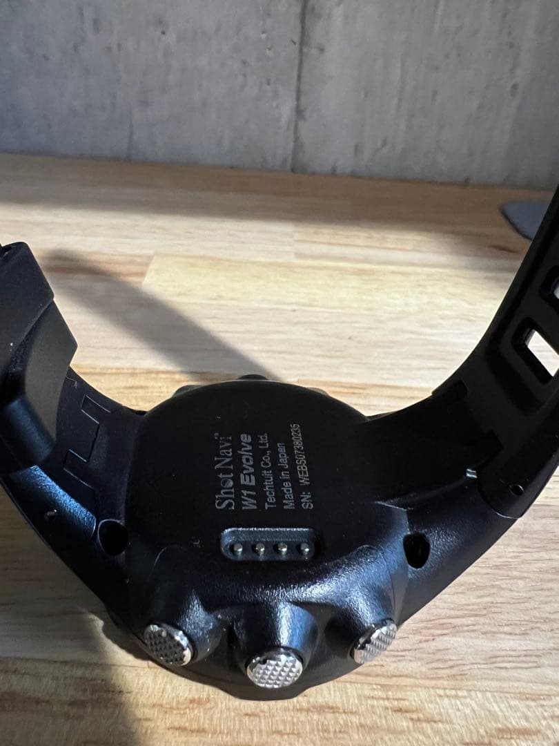 GPSナビウオッチ Shot Navi W1 Evolve
