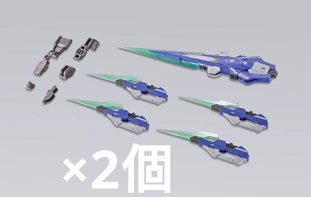 LBUILD ダブルオークアンタ フルセイバー本体　＋　オプション2個