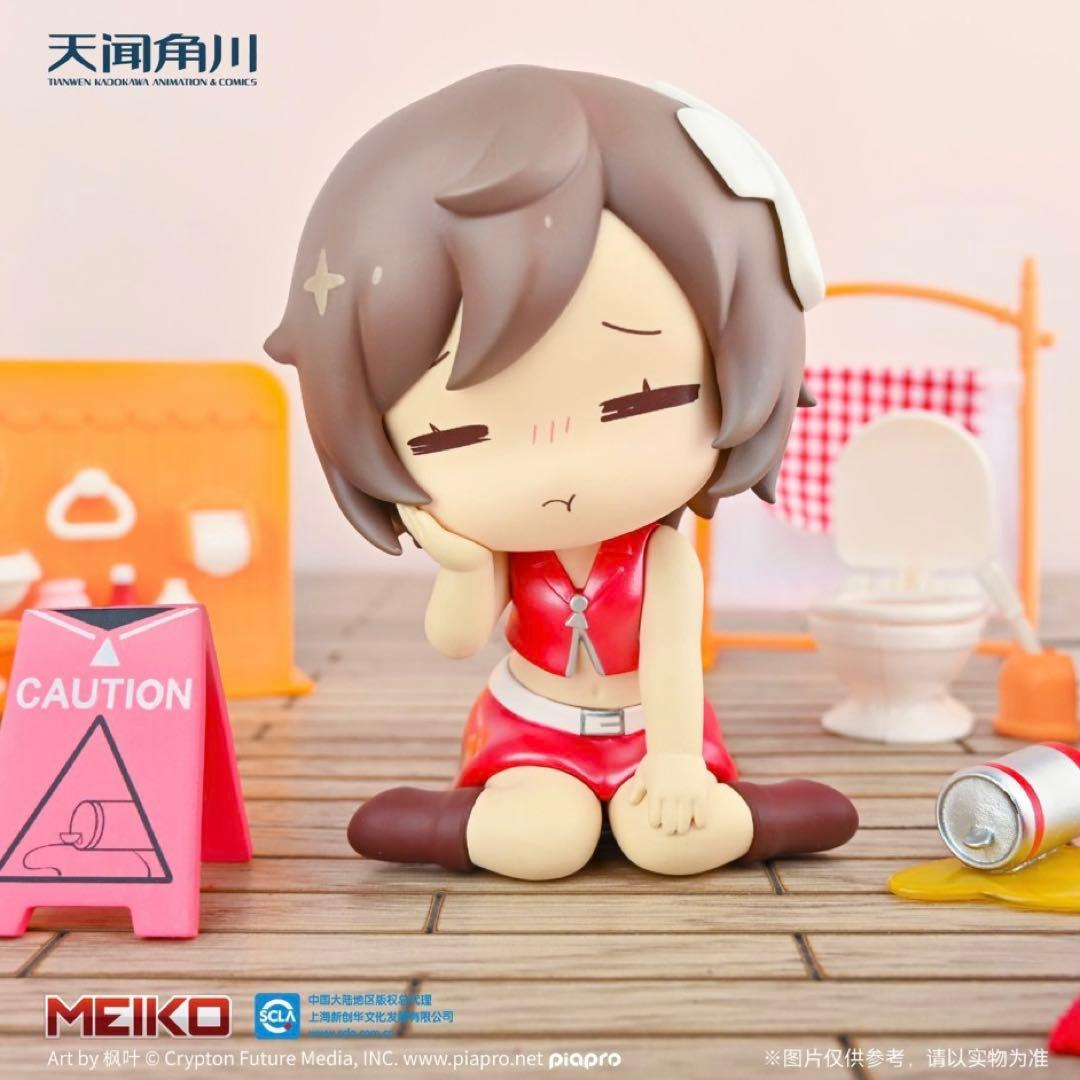 転倒した初音ミク フィギュア 天聞角川 中古品