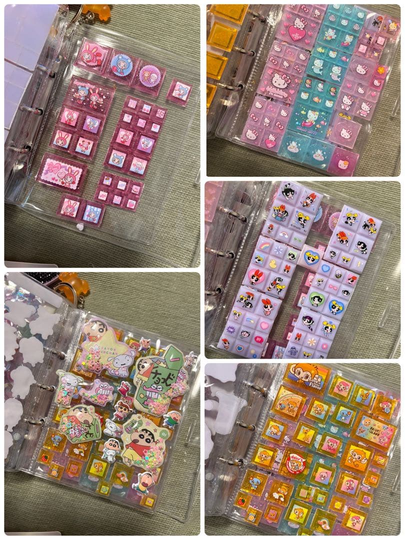 シール帳完成品　3冊セット　ボンボンシール　平成　サンリオ　ディズニー　正規品