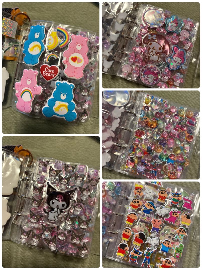 シール帳完成品　3冊セット　ボンボンシール　平成　サンリオ　ディズニー　正規品