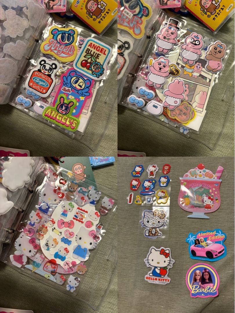 シール帳完成品　3冊セット　ボンボンシール　平成　サンリオ　ディズニー　正規品