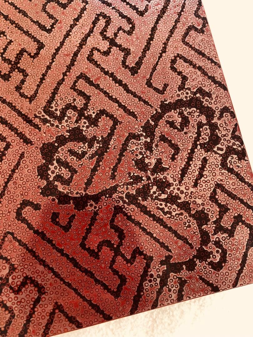 津軽塗　錦塗　プレート