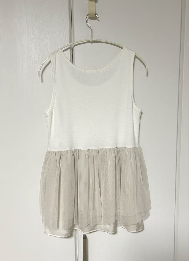 未使用 BEARDSLEY チュチュタンク ホワイト