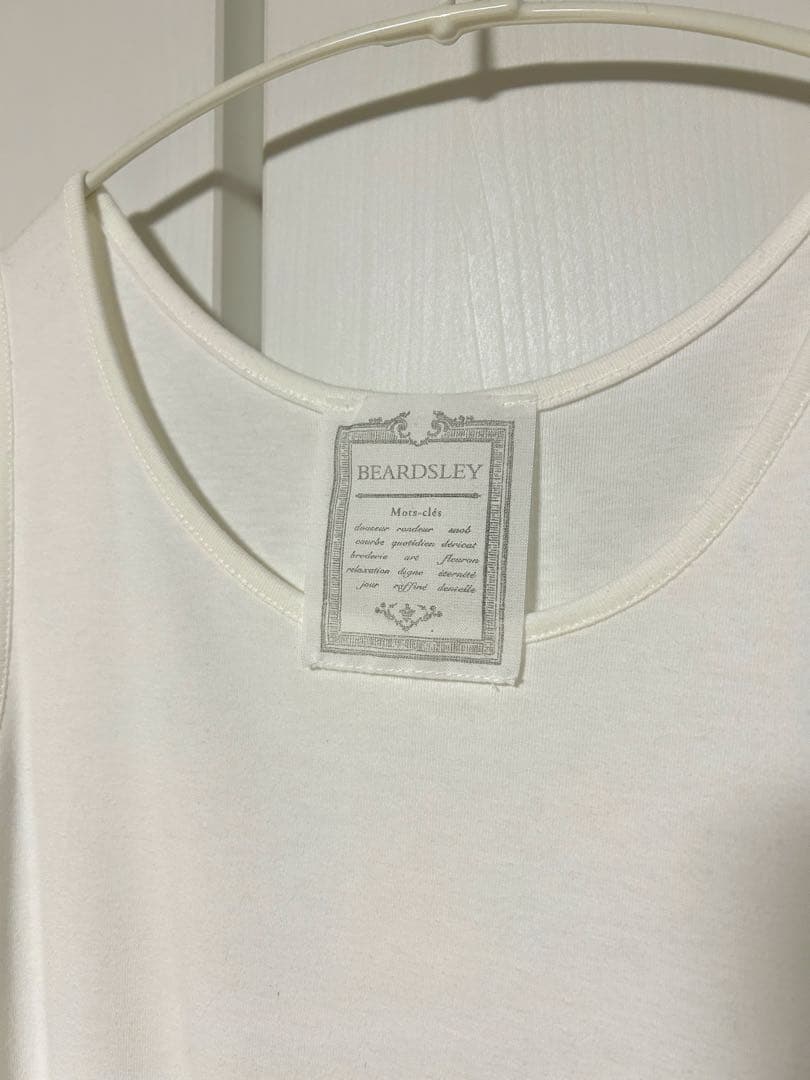未使用 BEARDSLEY チュチュタンク ホワイト