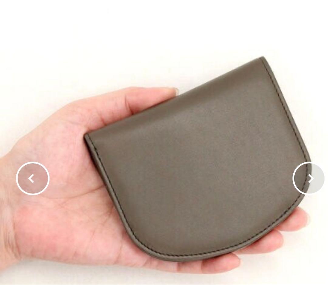 新品未使用　マーガレットハウエルアイデア　コンパクト２つ折り財布　グレー