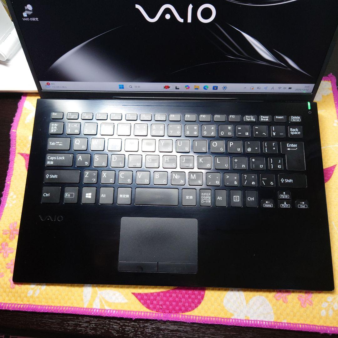 10世代i3！VAIO proPK13！ノートパソコン！高速SSD typeC