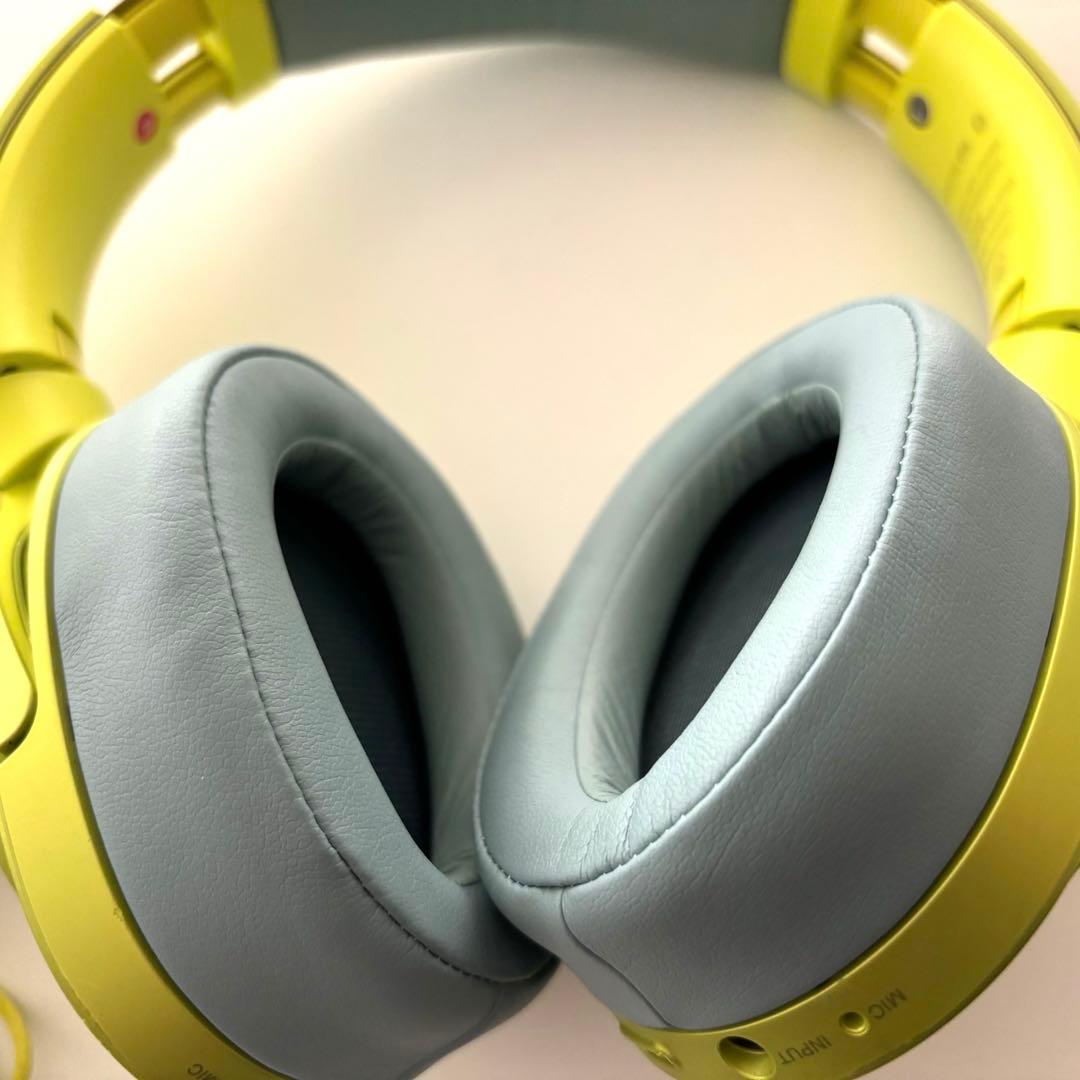ソニー ヘッドホン SONY h.ear MDR-100ABN(Y)