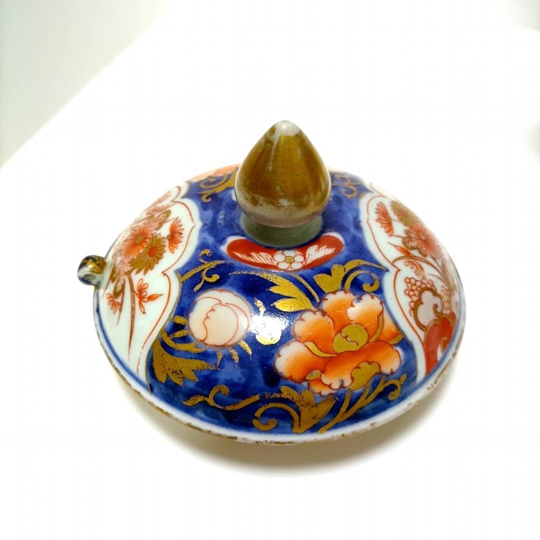 古伊万里 色絵菊花文ワインポット １７世紀 柿右衛門様式