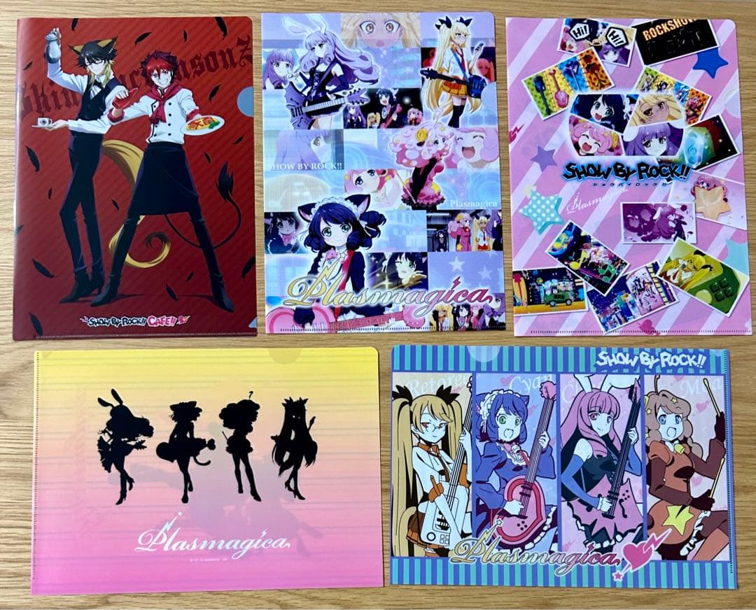 SHOW BY ROCK!! クリアファイル　まとめ売り　39枚