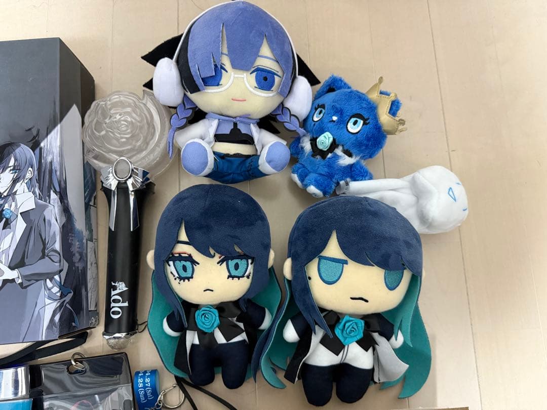 Ado グッズまとめ売り アドぬい 銀テープ ペンライト