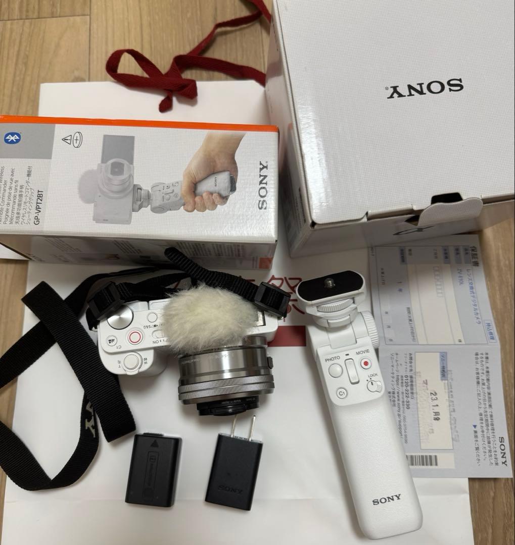 SONY 一眼レフ ZV-E10 ホワイト