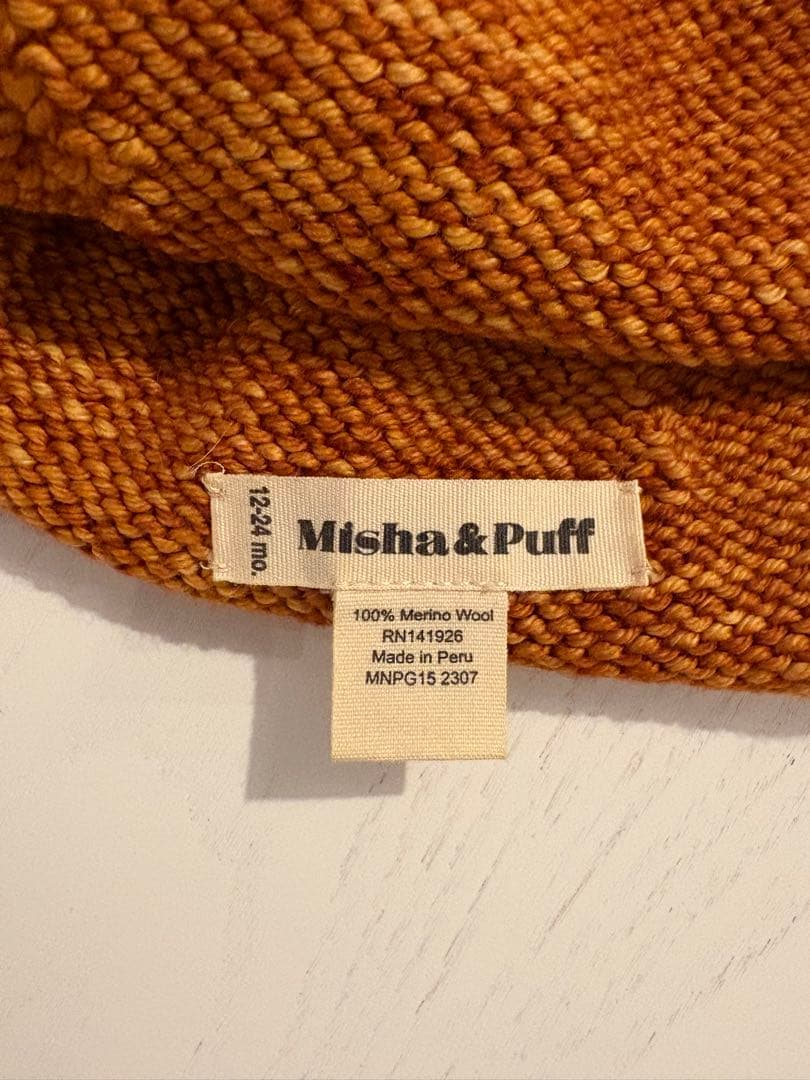 misha&puff Pointy Peak Hat（FOX）12-24m