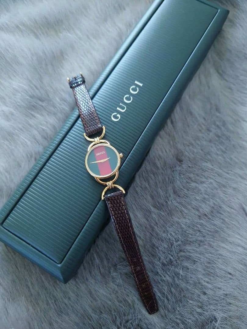 【極美品】【GUCCI】 シェリーライン正規ベルト 付属品完備