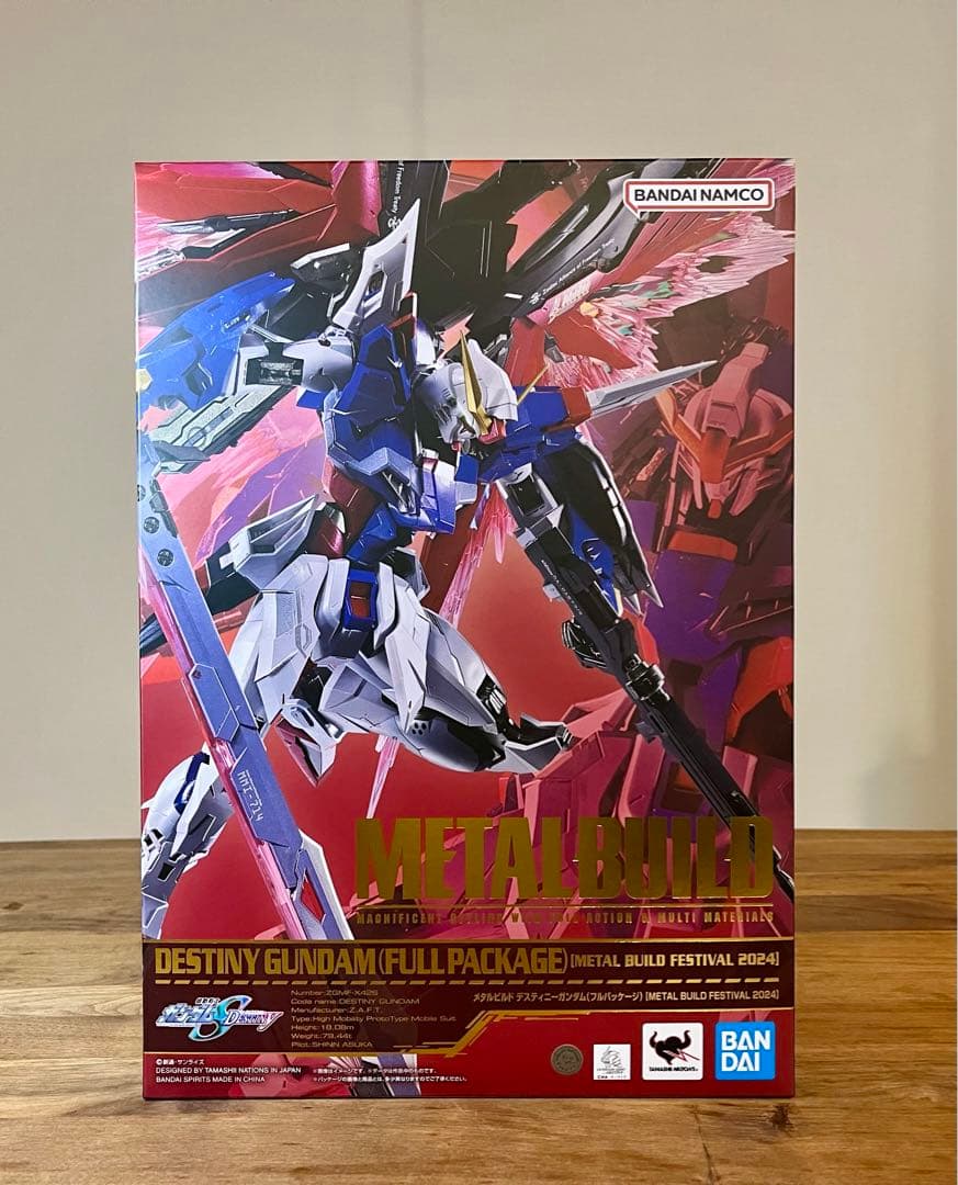 メタルビルド FESTIVAL2024 デスティニーガンダム フルパッケージ