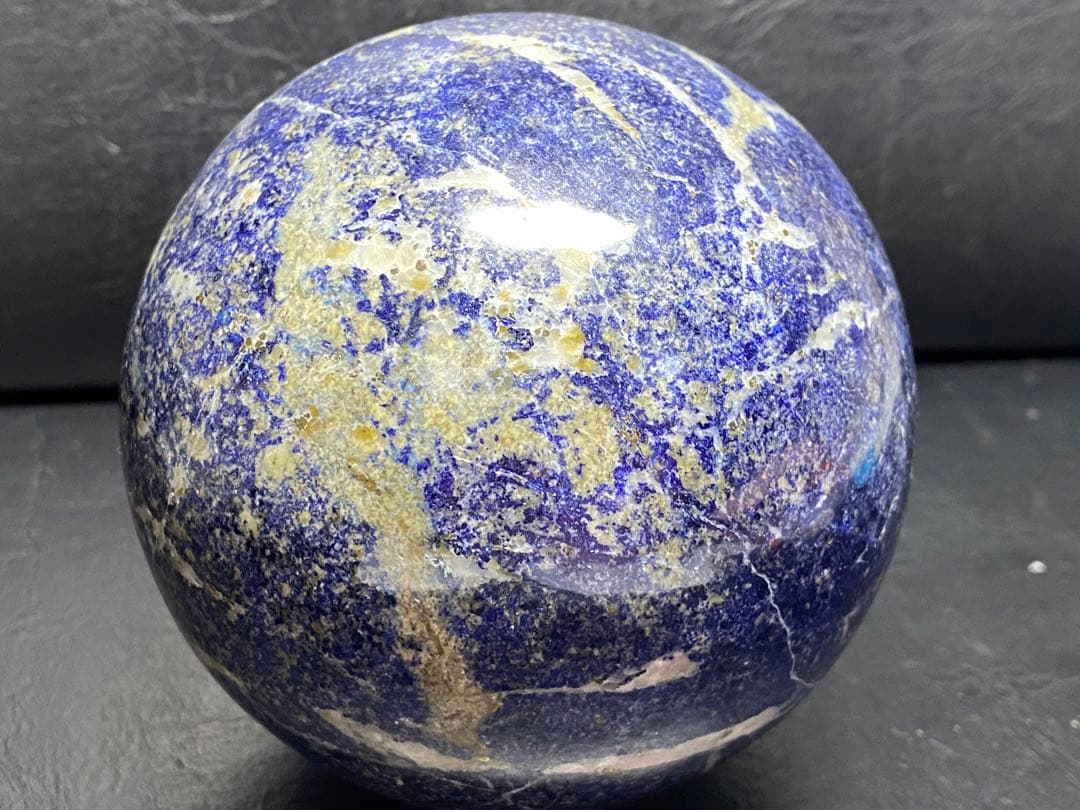 ラピスラズリ　丸玉　90mm 1.145kg 超巨大　天然石