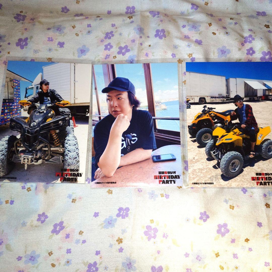 禁断生ラジオ　in PERTH　アクリルスタンド　ブロマイド25枚　缶バッジ