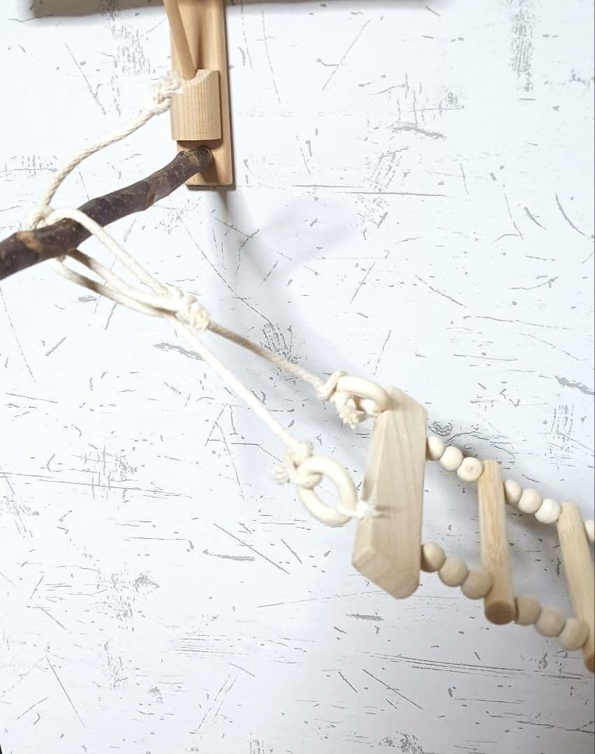 3　吊り橋　はしご　止まり木　バードトイ　鳥　インコ　小動物