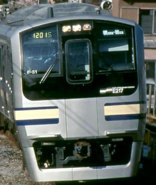 JR東日本 E217系 車両前面掲出 原寸大ロゴステッカー 数量限定希少③