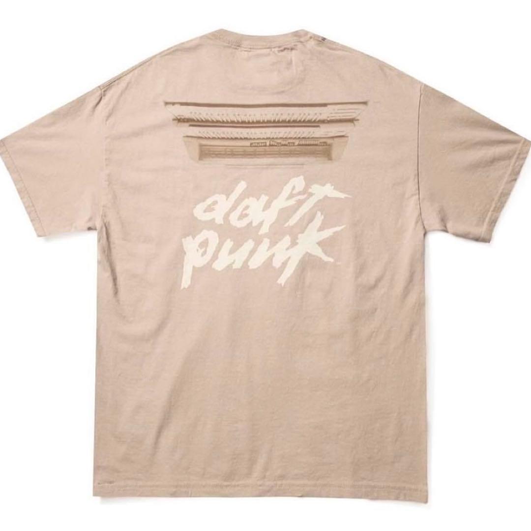 【価格交渉可】 GEEKS RULE daft punk ベージュ Tシャツ