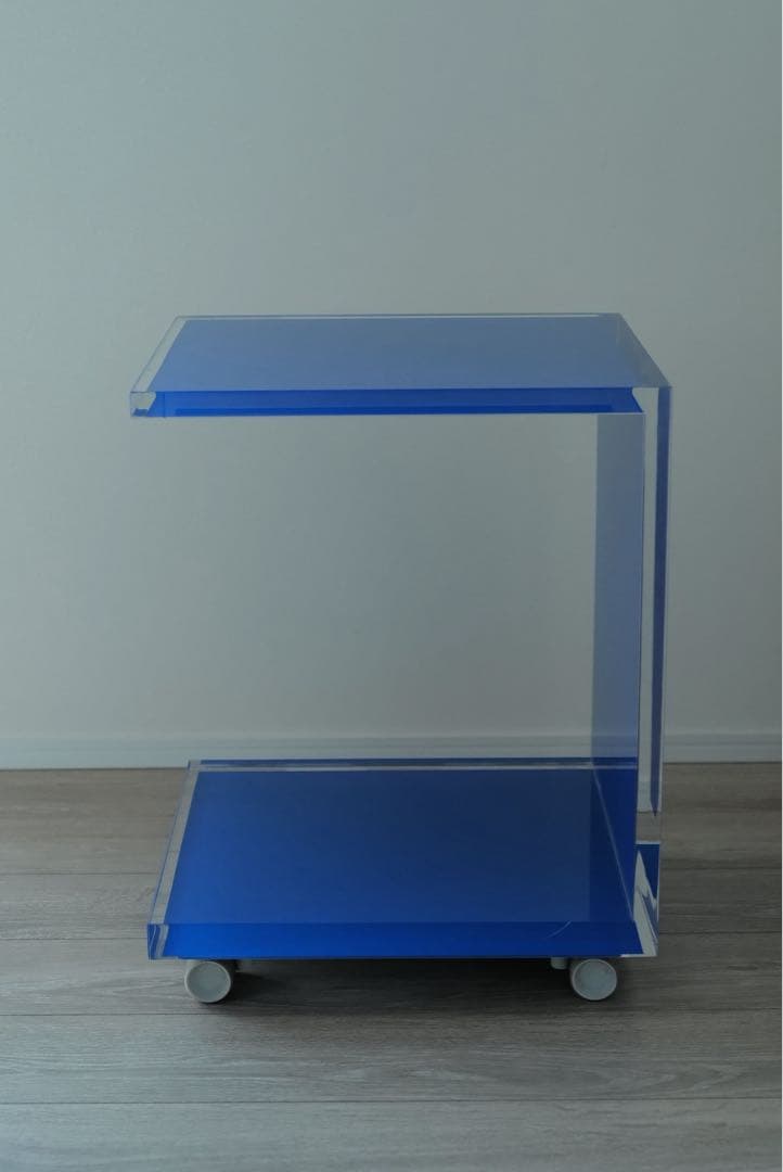 希少 アクリルサイドテーブル　検）倉俣史朗