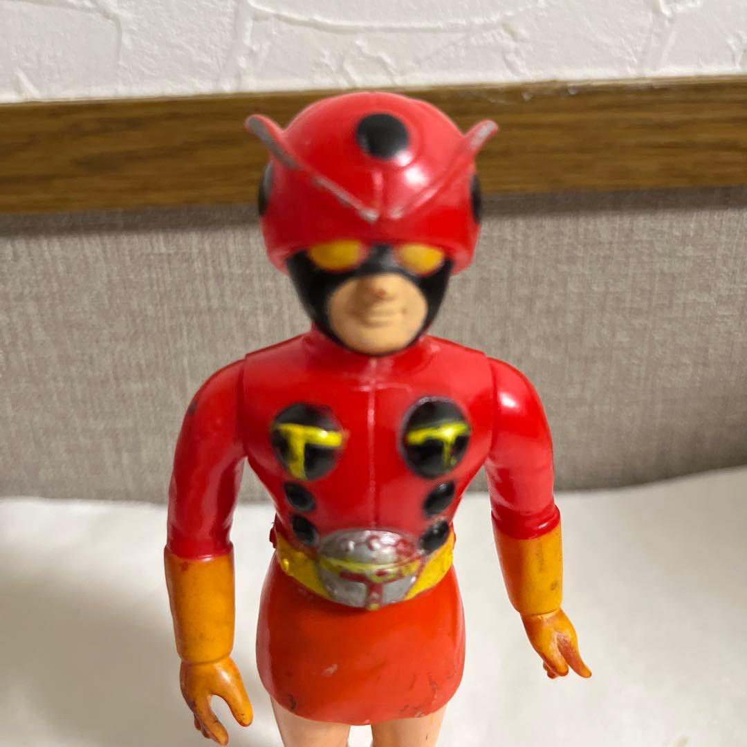 ⚠️レア　ポピー　仮面ライダーストロンガー　電波人間タックル　当時物　約13センチ