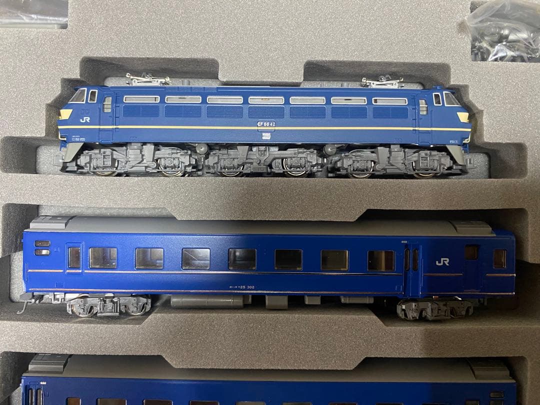 室内灯付き！　KATO 10-249 EF66 + 24系 さよならあさかぜ